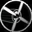 Find and inspect the prop spinner at the Nicholson blast site.