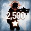 Inflict 2,500 total points of damage to enemies